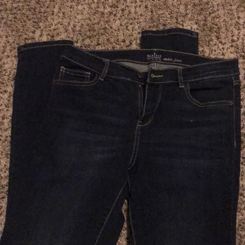 New York & co denim ankle jeans